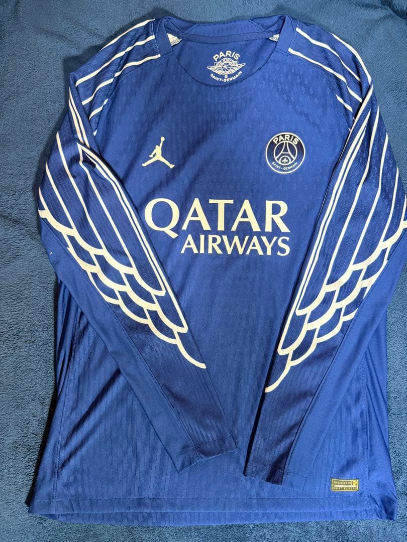 【貴重/正規品】パリ・サンジェルマン　オーセンティック　ユニフォーム4th 長袖