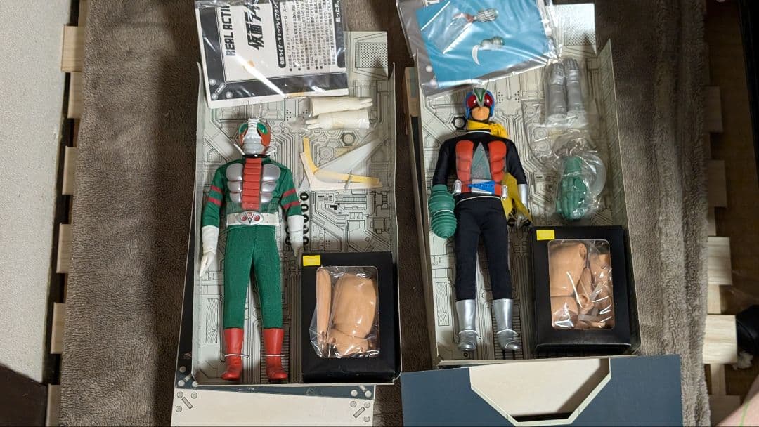 メディコムトイ　仮面ライダーV3 ライダーマン　フィギュア　2体セット