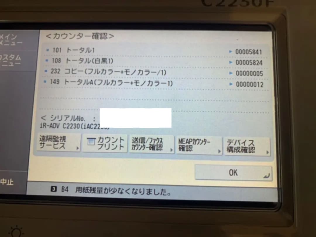Canon コピー機c2230f