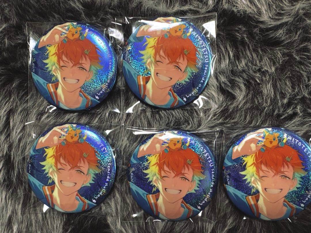 宇佐美リト 缶バッジ リトテツ high