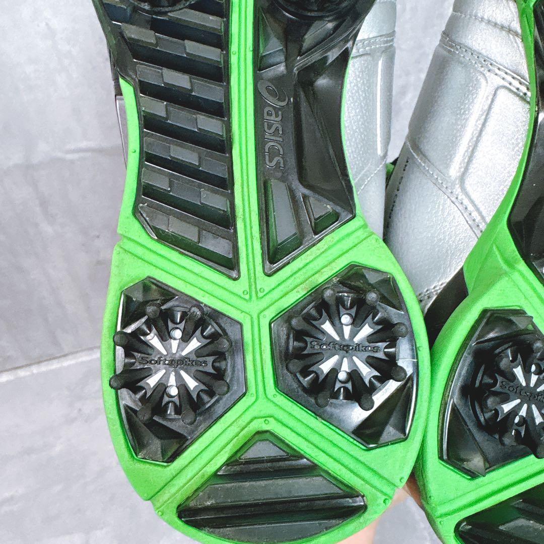 【廃盤】アシックス ゴルフシューズ TGN908 24.5cm 未使用級