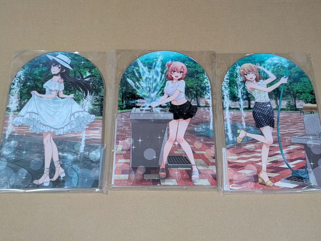 俺ガイル　きゃらっとくじ　B賞アクリルスタンド 3枚セット