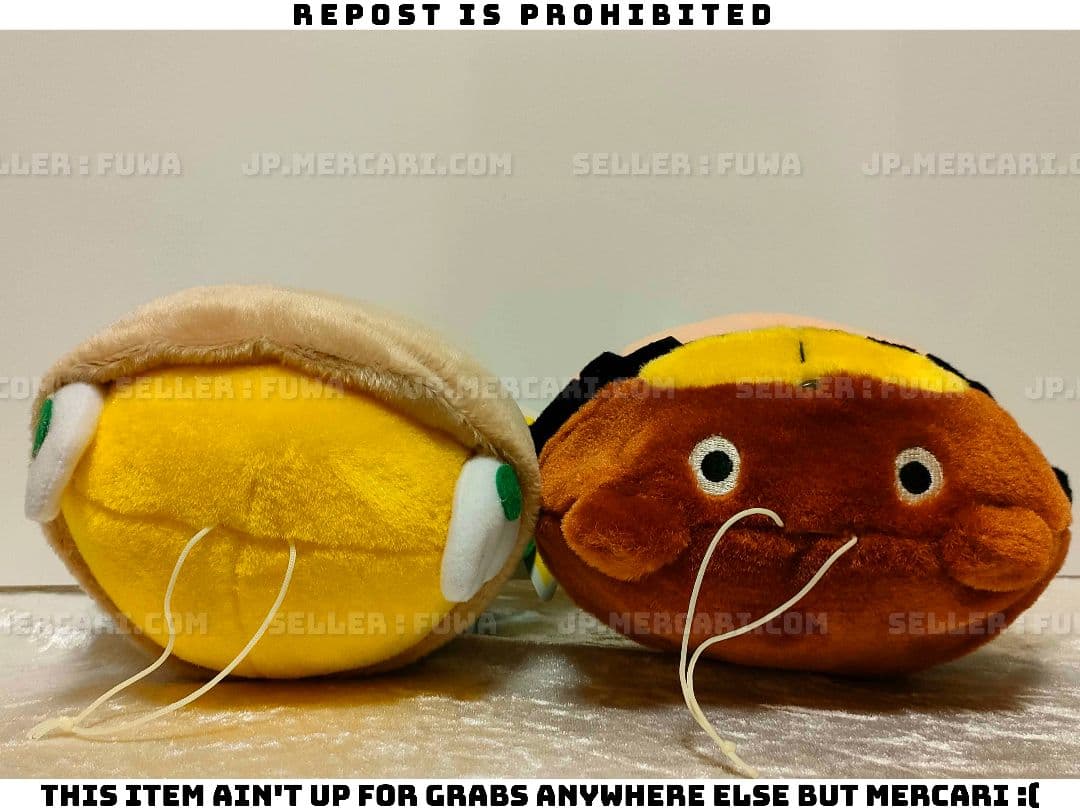 【未使用】ミルモでポン！ マンボ ガビン キンタ エンマ ぬいぐるみ 2/1