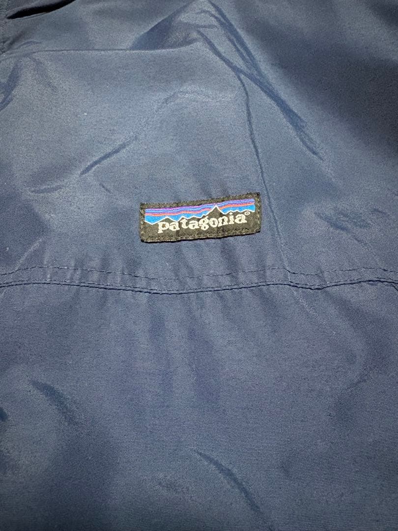 Patagonia シェルドシンチラ　ネイビー　グレー　実寸L パタゴニア