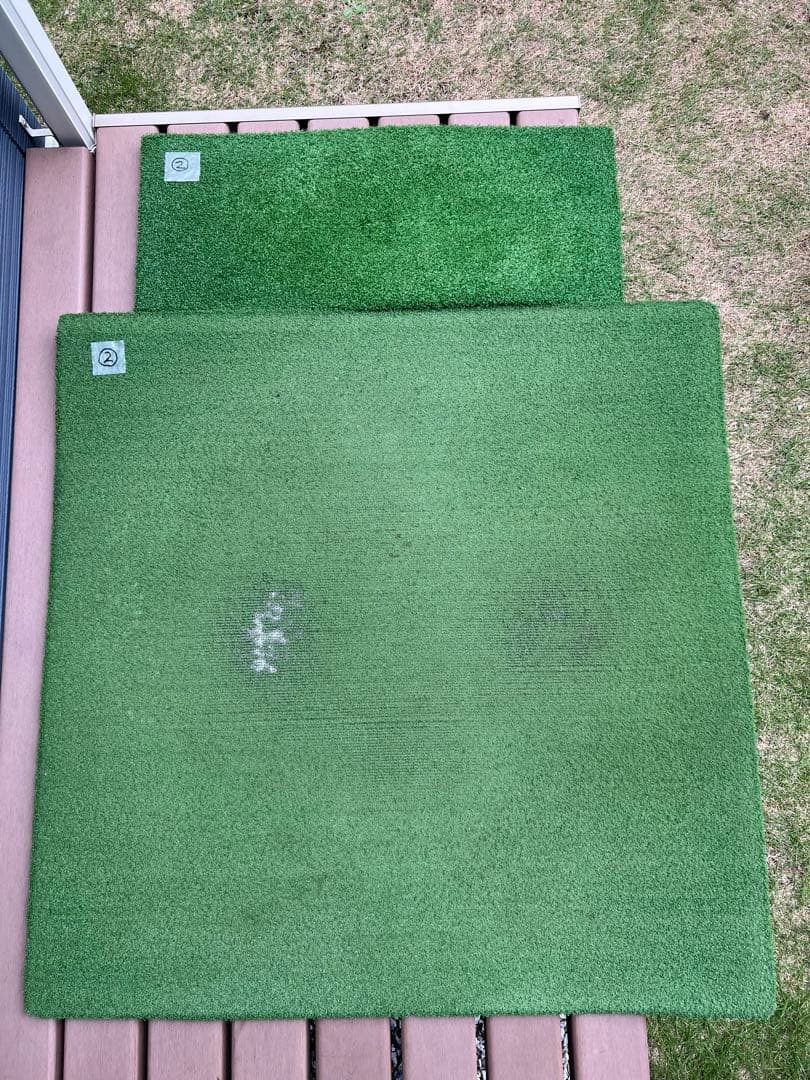 ②業務用　練習マット　ショットマット　スタンスマット　人工芝　ゴルフ
