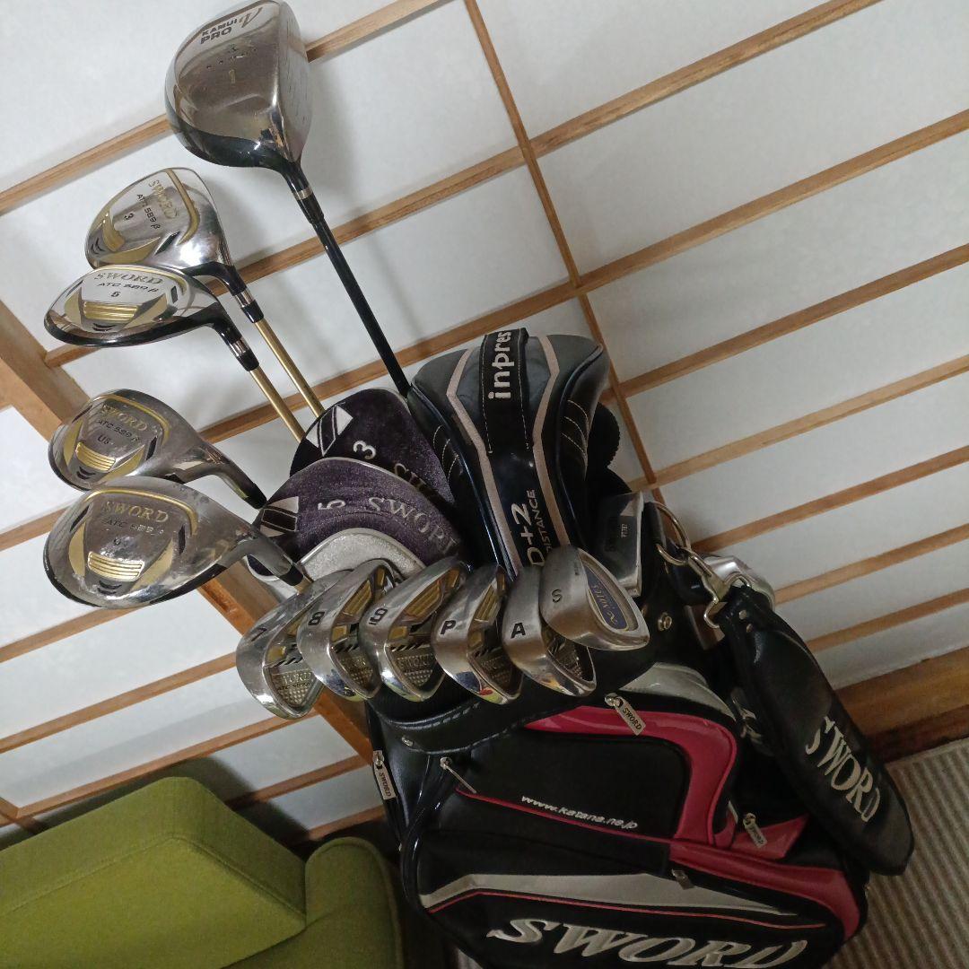 SWORD メンズ ゴルフクラブセット 12本　訳あり　フルセット