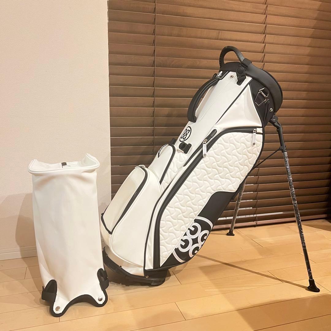 【国内発送】G/FORE ジーフォア キャディバッグ ゴルフバッグ GFORE白