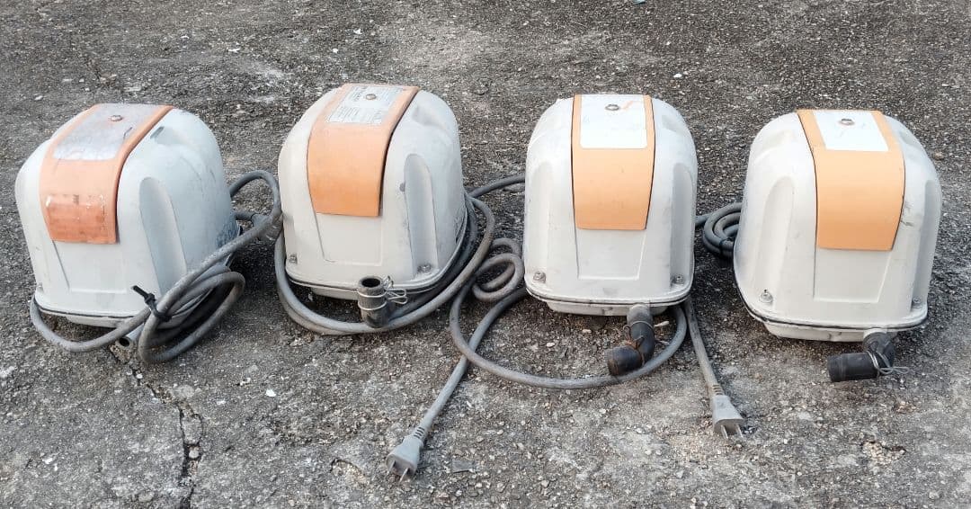 ジャンク　安永 AP-60 浄化槽 水槽 アクアリウム ブロワー エアーポンプ