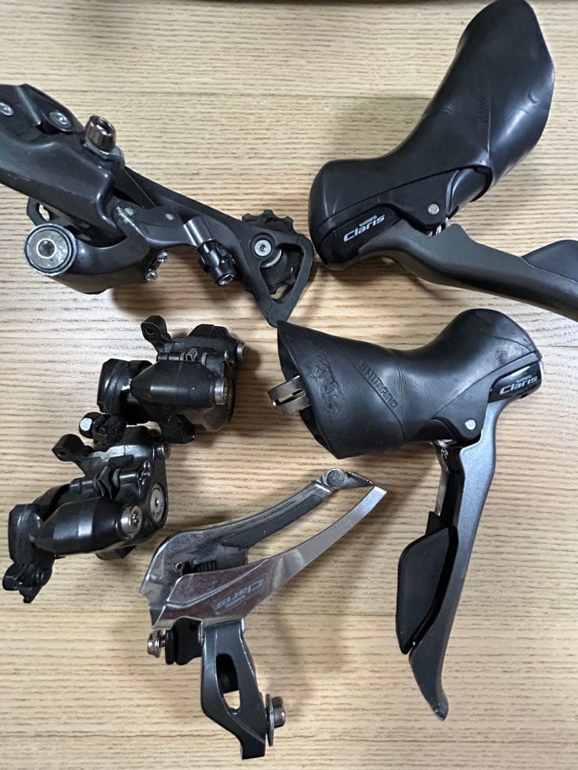 Shimano Claris シフター・ディレイラーセット 6点