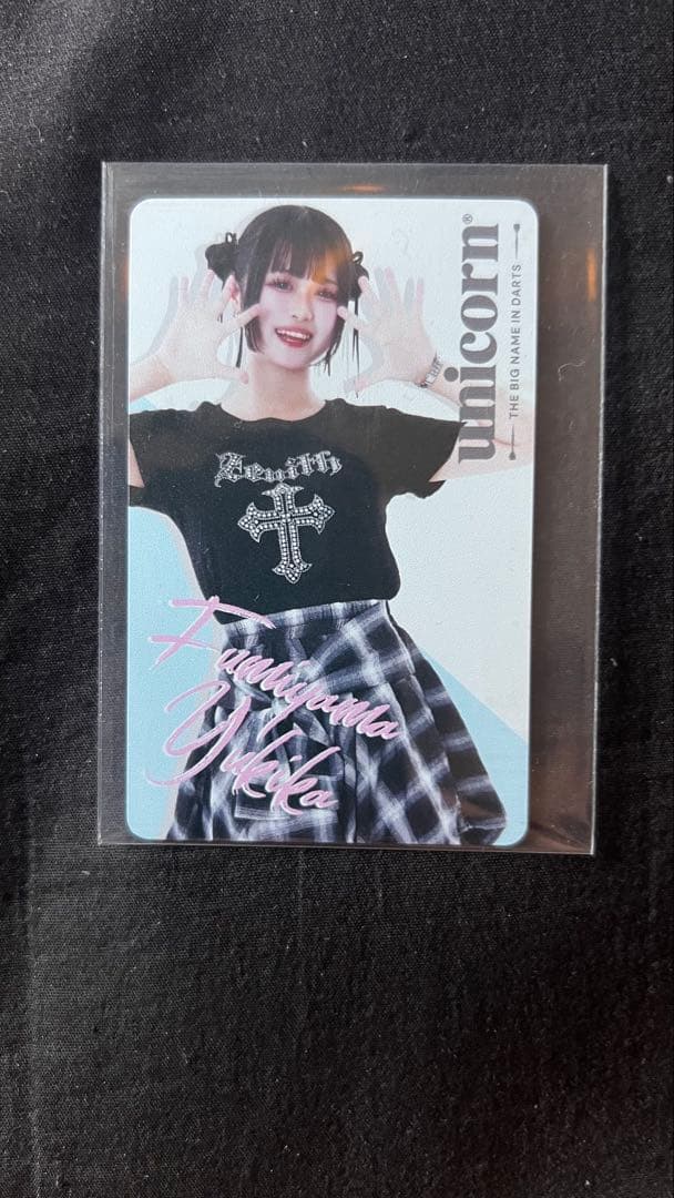 unicorn 文山雪華　ダーツライブカード　ダーツ