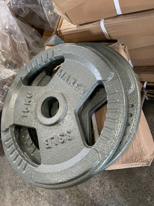 50mm  アイアンプレート　15kg  2枚