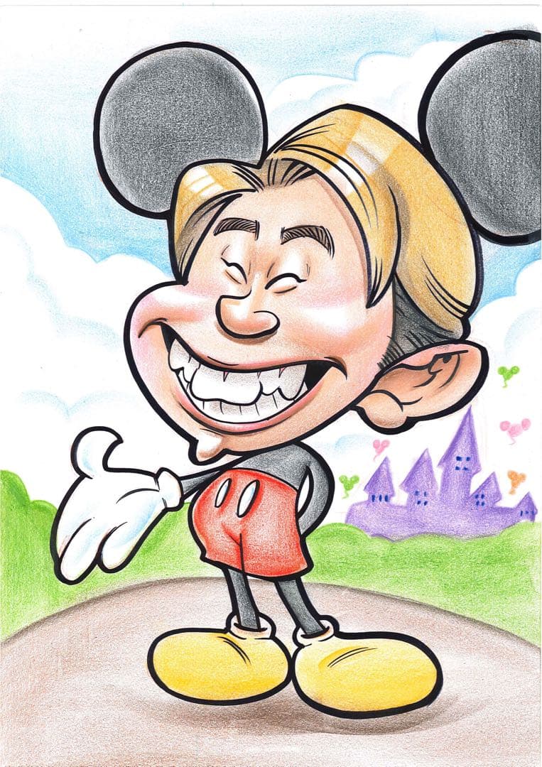 世界で1枚のオーダーメイド似顔絵★★プレミアムver★ウェディングスタイル