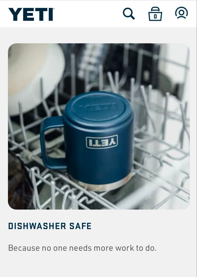 日本未発売YETIイエティ ランブラー14oz マグ2.0ビッグウェーブブルー