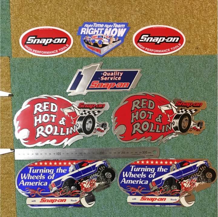 snap-on   ノベルティ  ステッカー