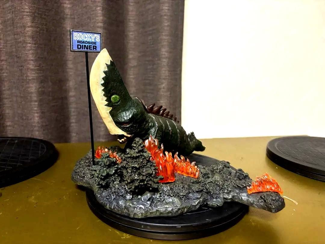 ギロン 雛形 コールドキャスト 一点物 フィギュア ジオラマ