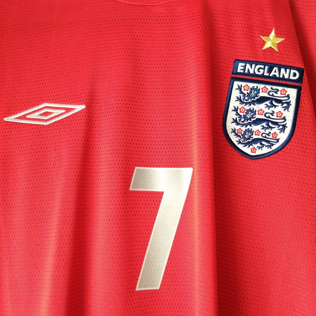 イングランド代表 04/06 アウェイ BECKHAM　7