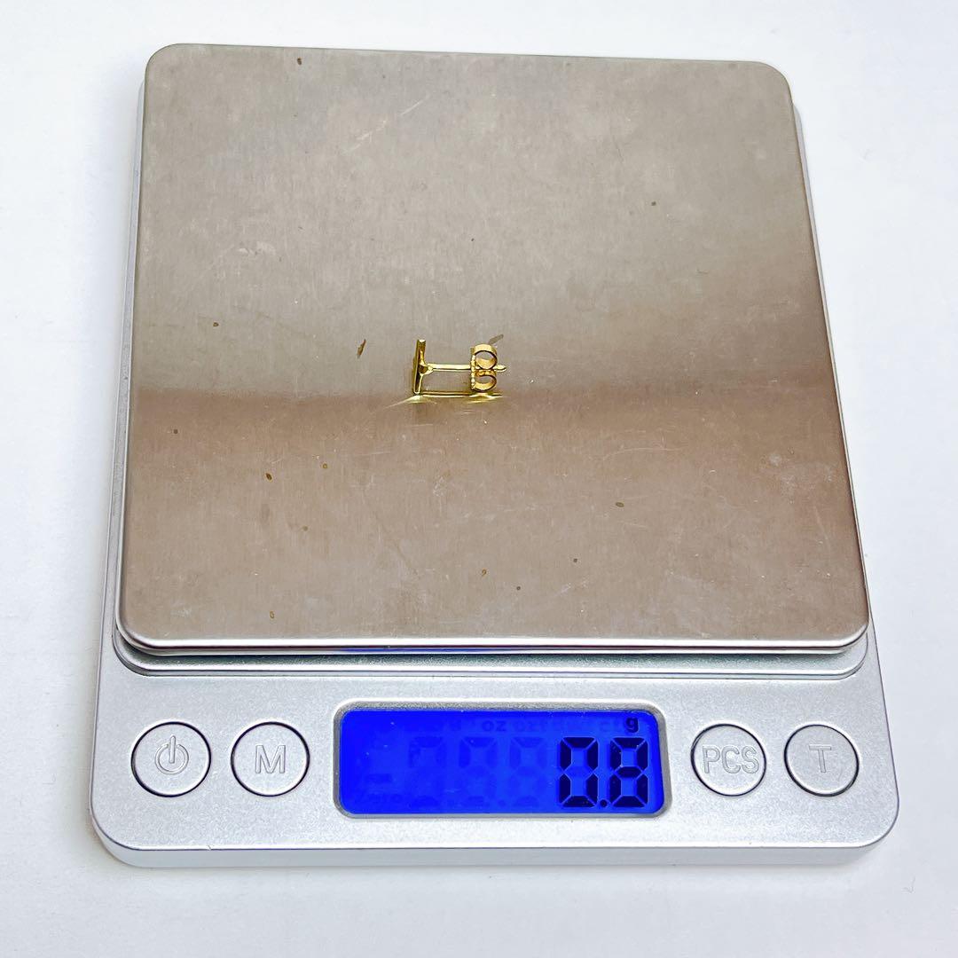 ティファニー　キス　クロス　スタッド　ピアス　750 片方のみ