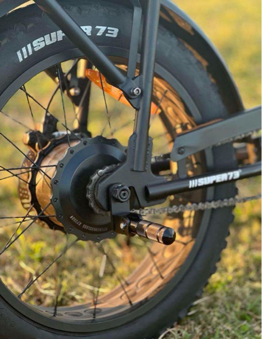 【激レア・数量限定】super73専用　特注フットレストペダル・フットスタンド