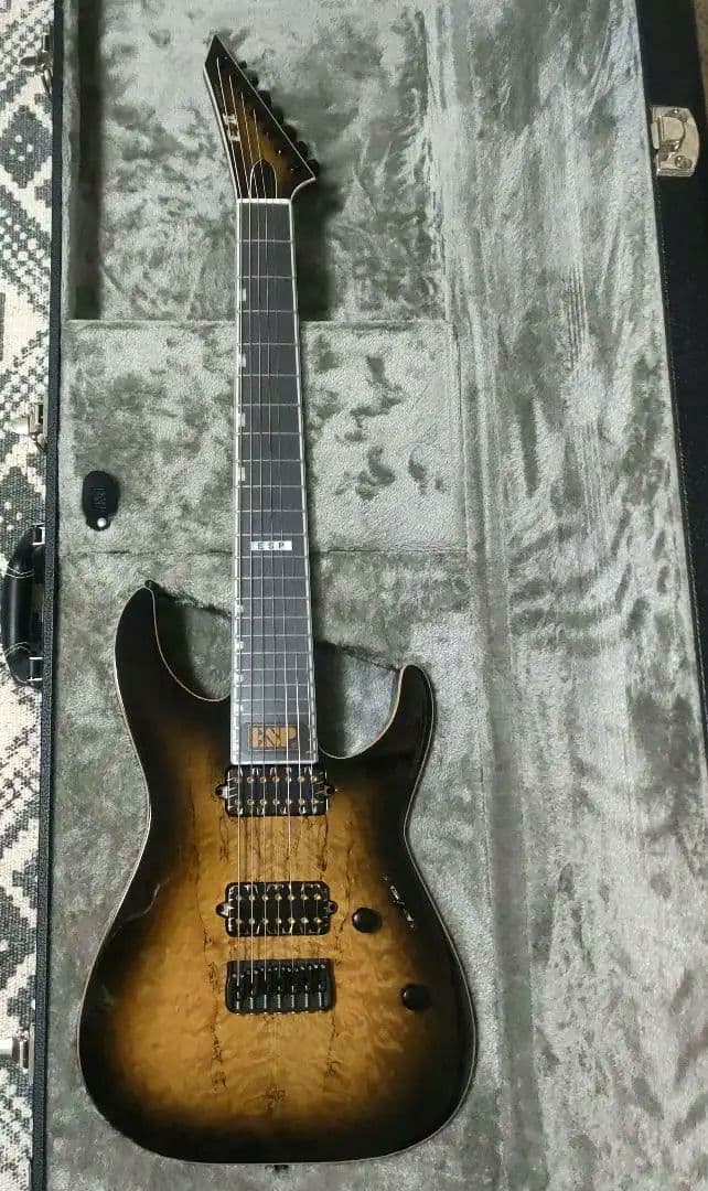 ESP E-II M-II 7NT HS SM Natural Burst 7弦