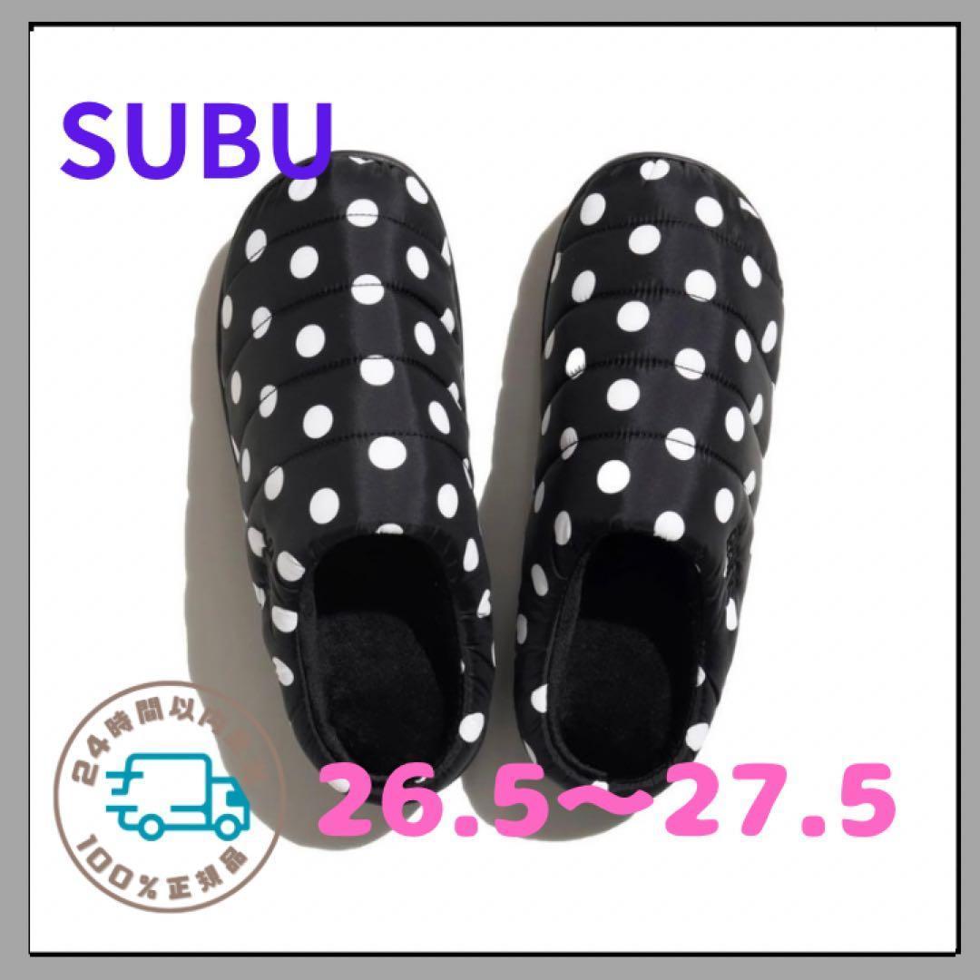 フォロー割適用！SUBU スブ DOTS ドット柄 サンダル 26〜27.5cm