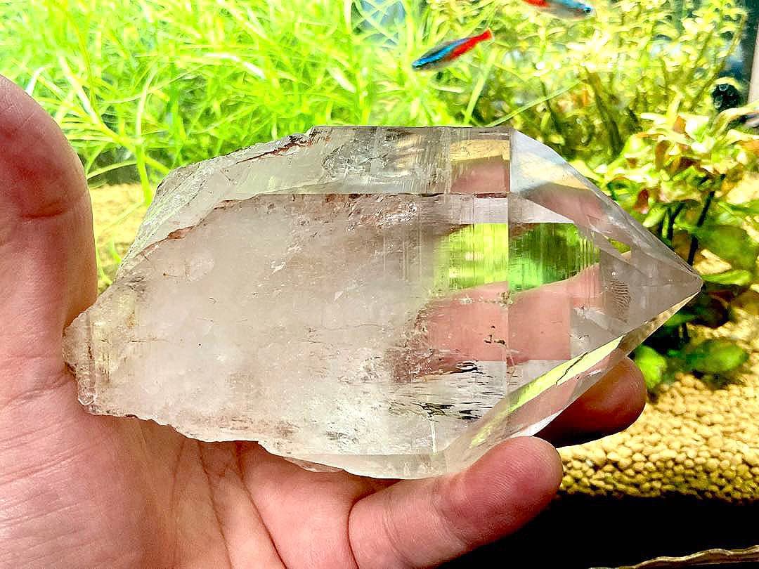 クニ　再販不可　夢幻品質　幻のカイラス聖山産　虹のヒマラヤレムリアンの原石