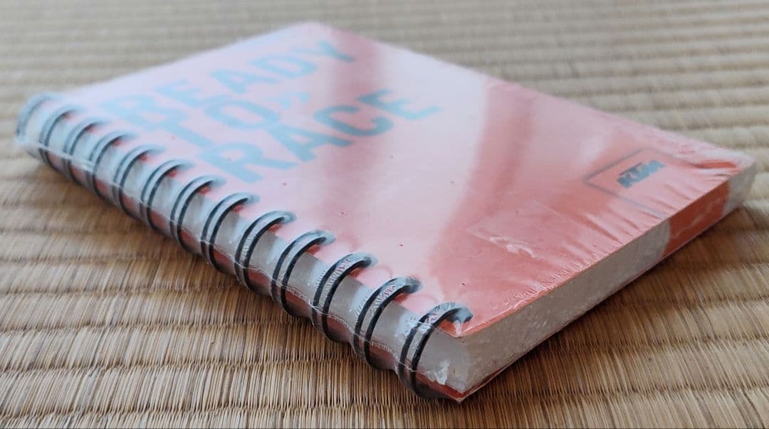 【未使用品】KTM 純正アクセサリー ジャーナリストノートパッド/メモ帳 未開封