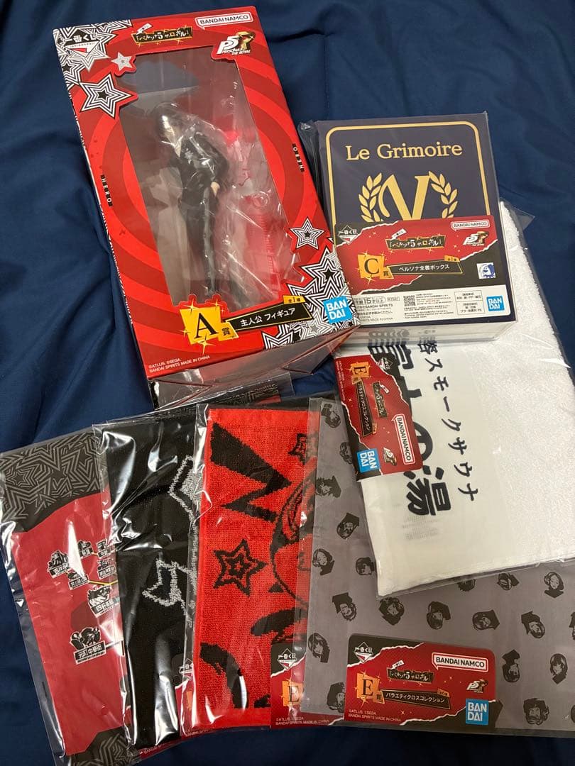 ペルソナ5 A賞 C賞 E賞　おまけ付