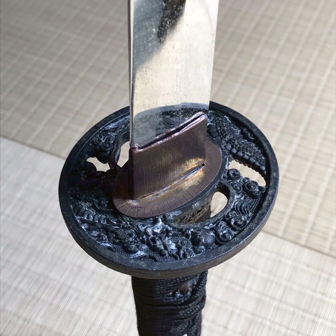 Js8 模造刀 波紋入り刀 刀掛けセット 昭和レトロ 日本刀