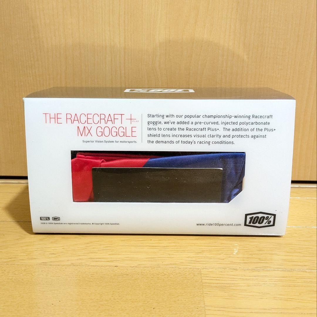 ウェア 100% THE RACECRAFT + MX CB GOGGLE