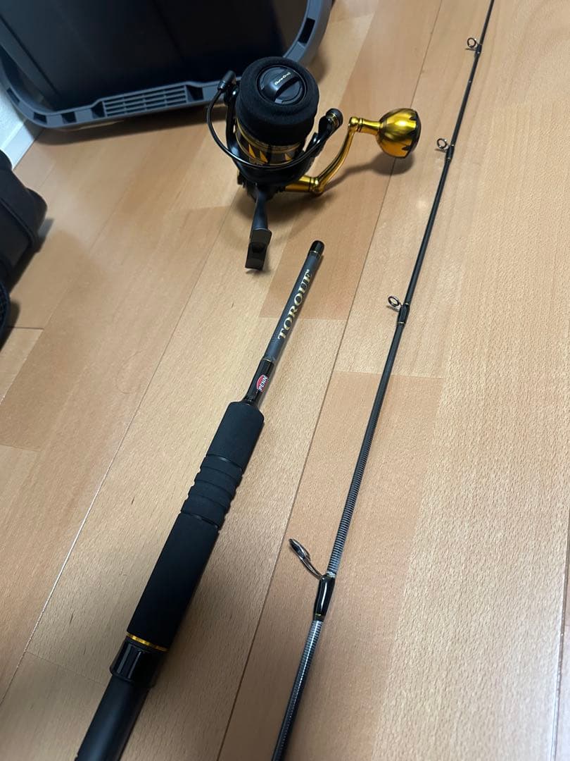 さ*む様 ペン　スラマー4 4500 リール トルク 63MLロッド　ジギングセ