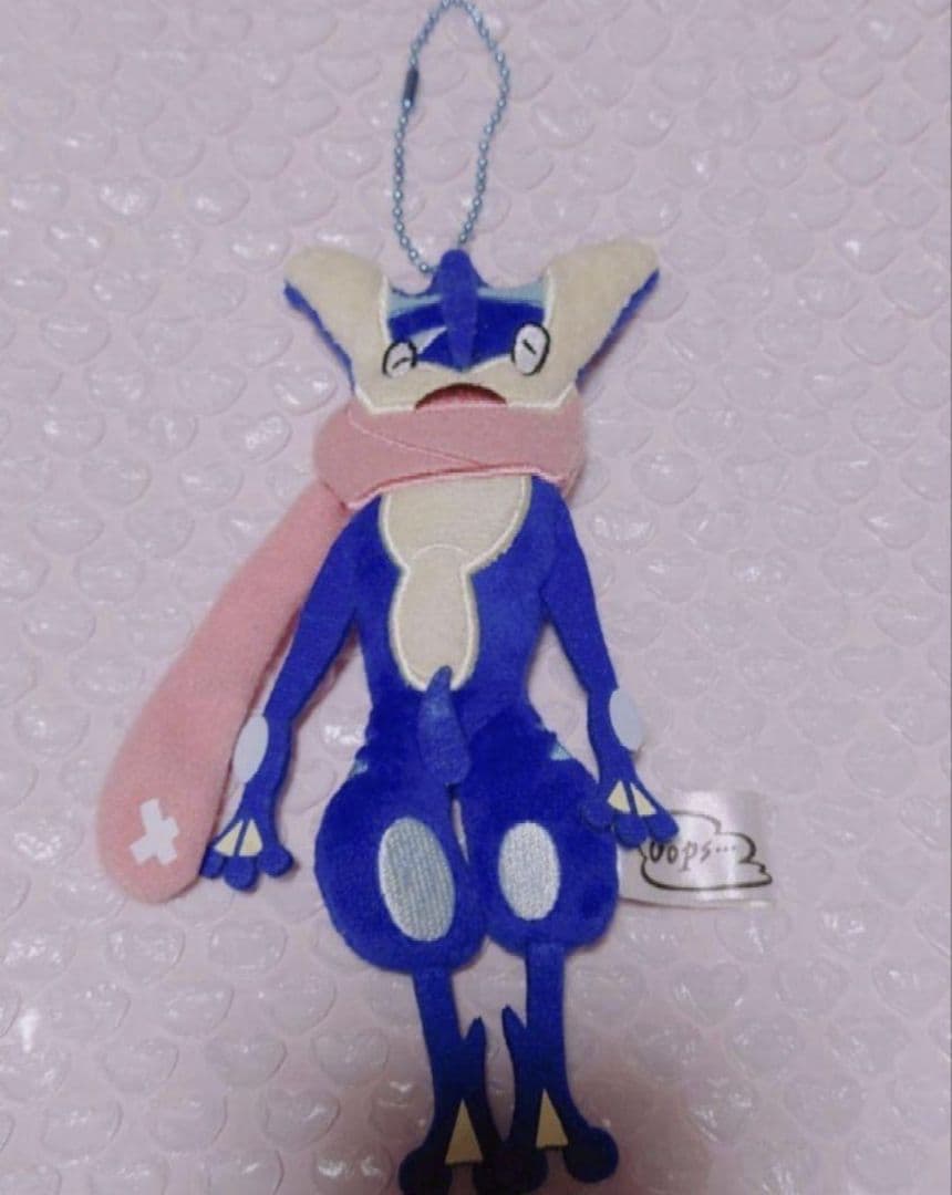 ポケモン ポケセン Oops! ゲッコウガ ぬいぐるみ マスコット キーホルダー