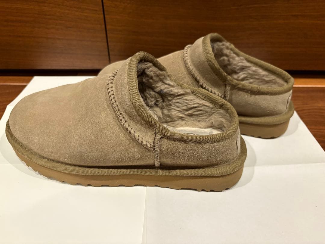 FRAMeWORK × UGG クラシックスリッパ　 アグ　ベージュ　 24cm