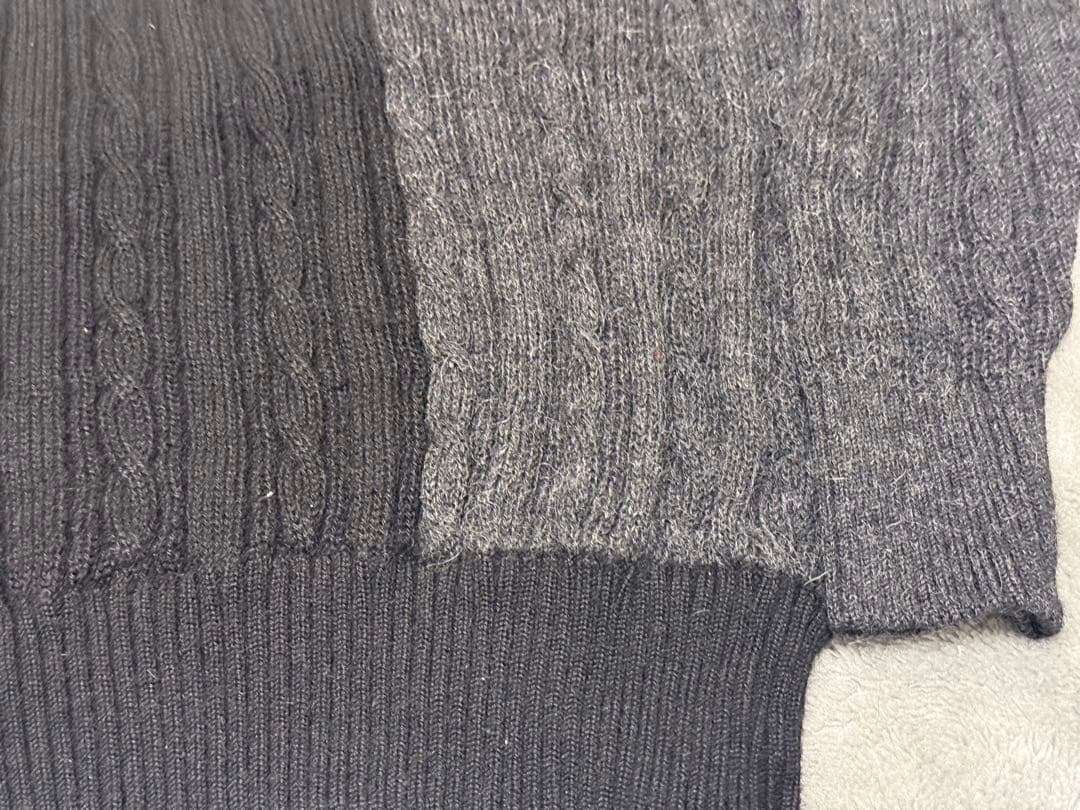 美品　BALENCIAGA アルパカ100% ケーブルニット M 日本製