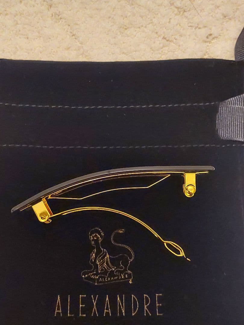 アレクサンドル ドゥ パリ Alexander de pari バレッタノアール