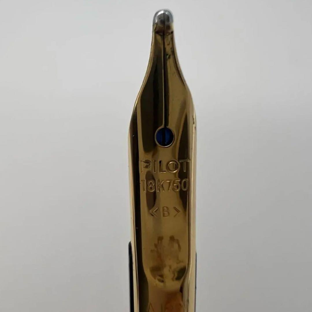 PILOT CAPLESS Black-marble 万年筆 Ｂ18k 01