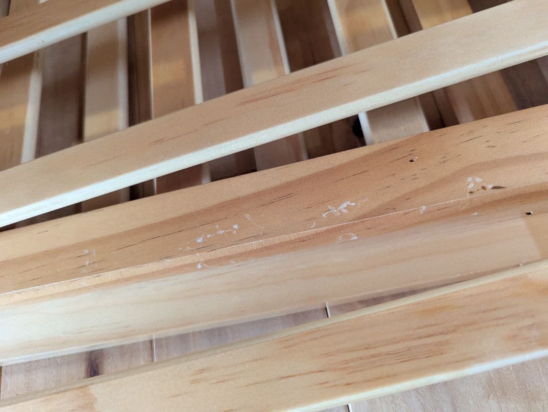 木製ベビーベッド 70x120 cm キャスター付き