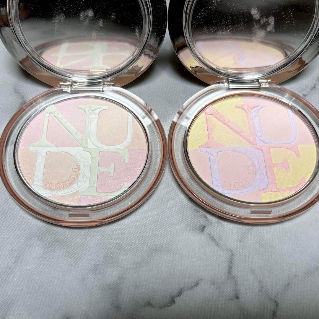 ディオール　スキン　ミネラルヌード　グロウパウダー　4色セット