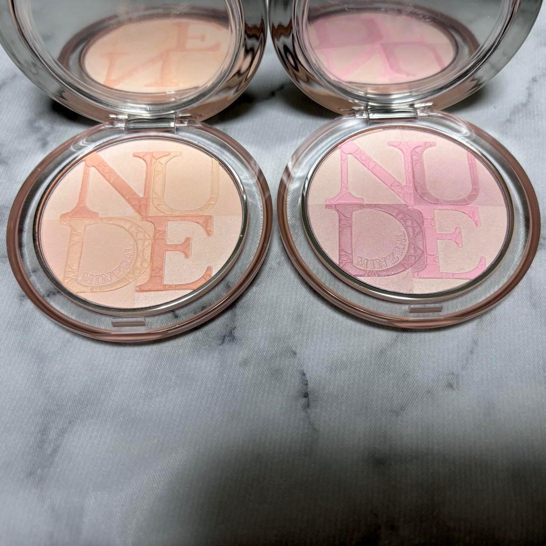 ディオール　スキン　ミネラルヌード　グロウパウダー　4色セット