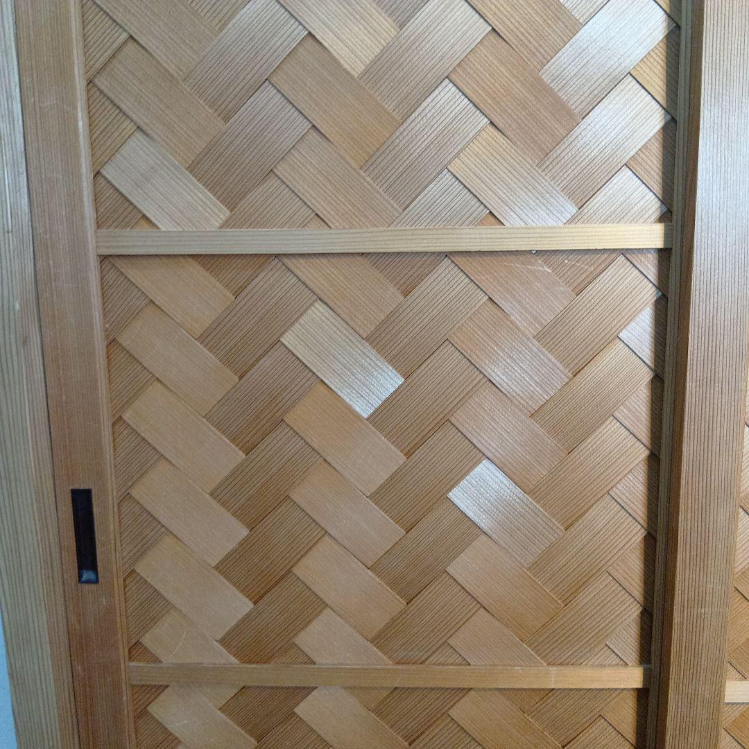 茶道具　水屋棚　置水屋　網代