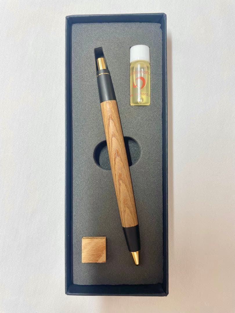 野原工芸　欅　シャープペンシル　ゴールド　新型