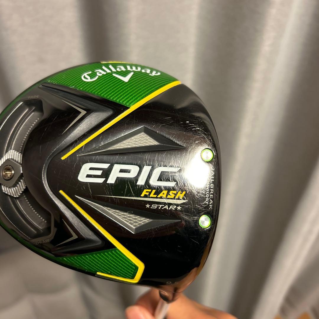 キャロウェイ エピックフラッシュドライバー　9.5° ツアーAD HD 6S