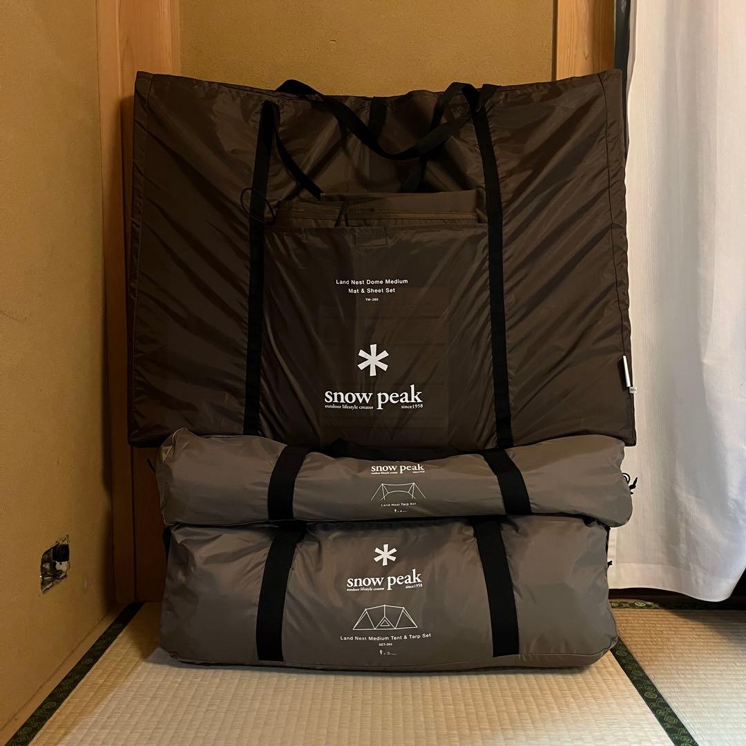 スノーピーク ランドネストドームM テントタープマットシート