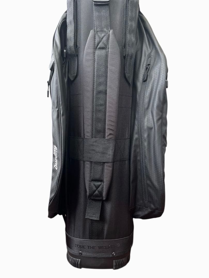 SUNDAYゴルフキャディバッグ 黒