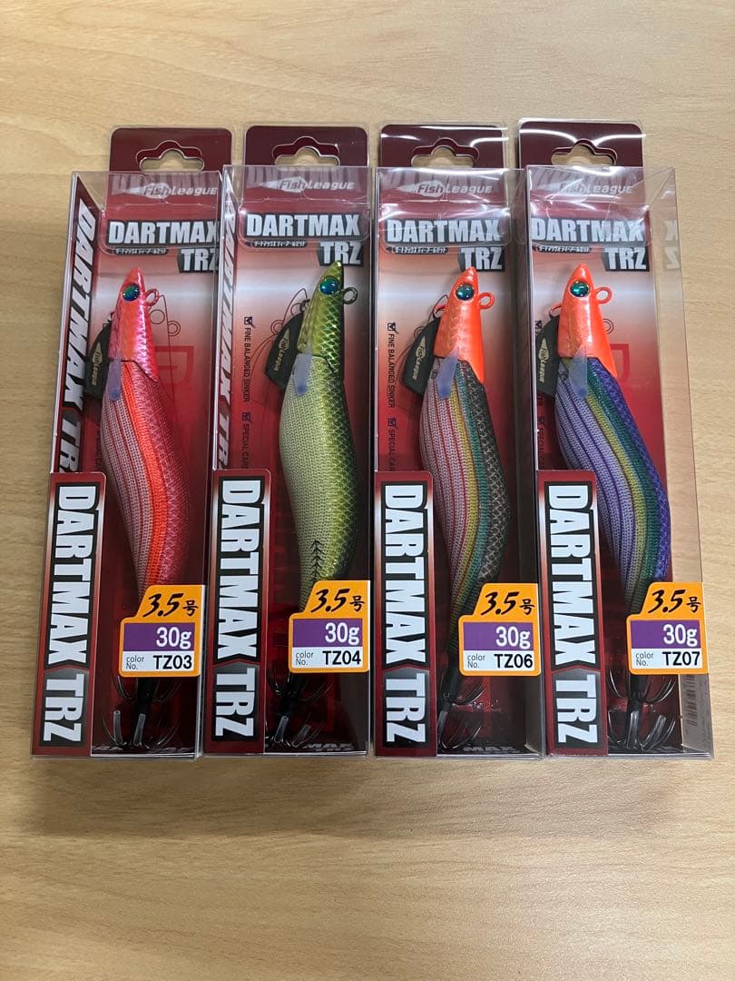 ダートマックスTRZ 30g　ティップラン用エギ4個セット