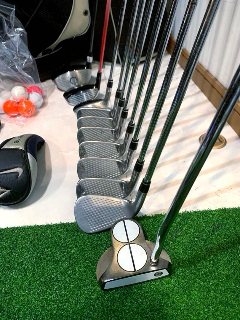 豪華　ナイキ　NIKE ゴルフクラブ フルセット　オデッセイ/2ボール　優しい