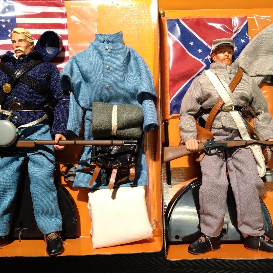 ハスブロー　GIジョー　GI JOE 南北戦争　2体セット