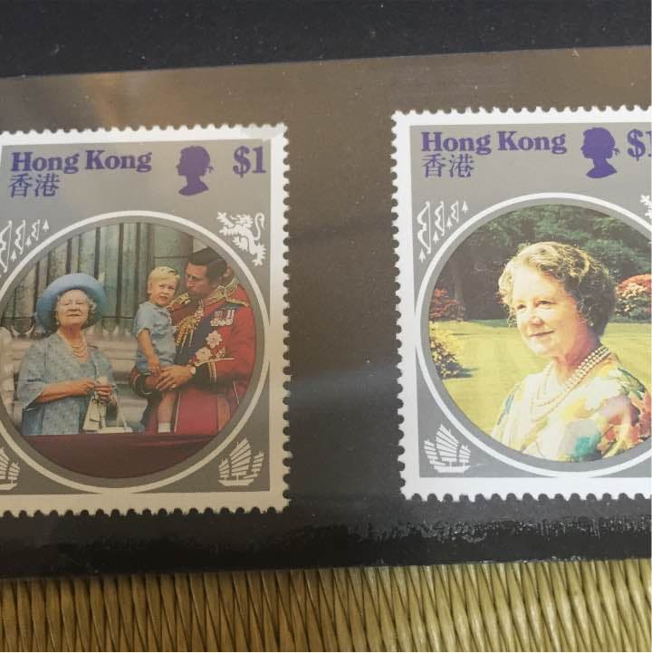 クイーンマザー 記念切手