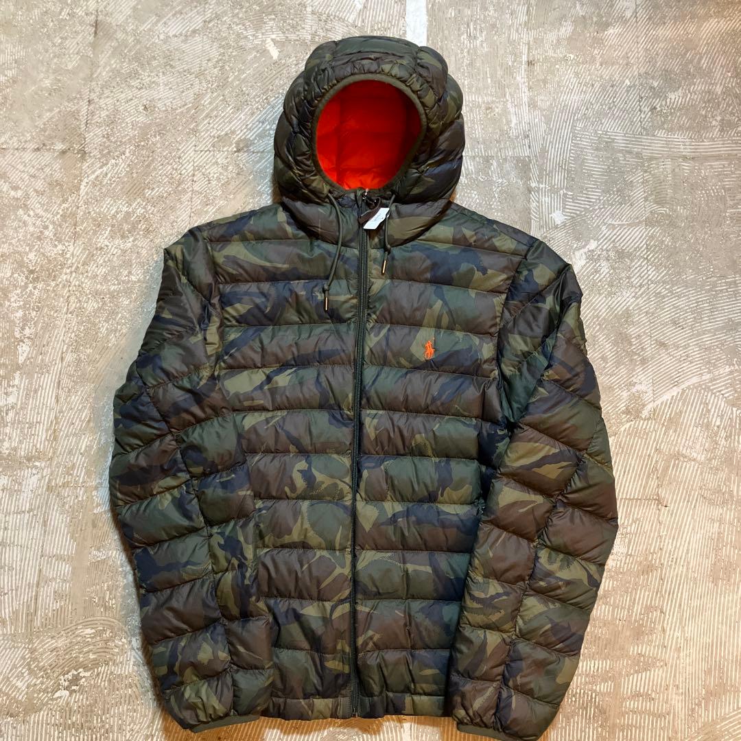 POLO RALPH LAUREN カモフラージュダウン ポロラルフローレン