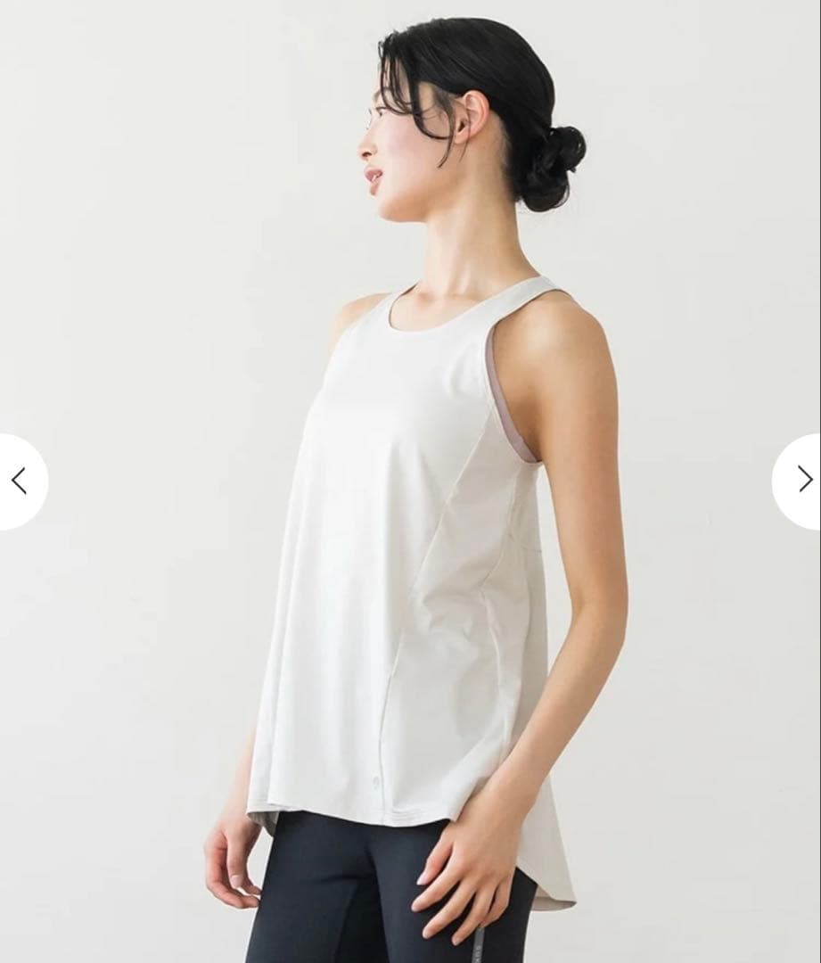 バックツイスト タンクトップ LL