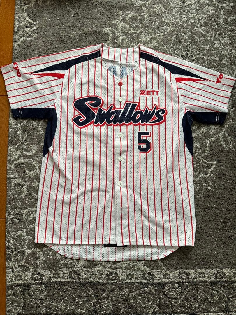 東京ヤクルトスワローズ 川端慎吾 ホームユニフォーム